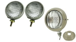 12 Volt Headlight Assembly Pair and 12 Volt Rear Work lamp
