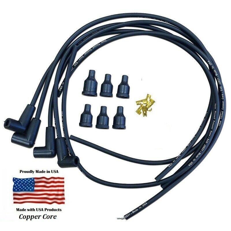 MMTractorParts.com: Spark plug wire set 4 Cylinder Tractor - USA Made ...