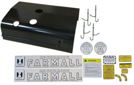 58144DX Hood & Complete Decal Kit IH Farmall Super A Tractor