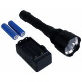 Heavy Duty LED Clear / Bright LED Flashlight - 1100 Lumens