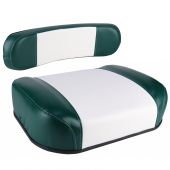 Seat Cushion Set Oliver Tractor - Green & White