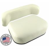 Seat Cushion Set Oliver Tractor - Cream Vinyl